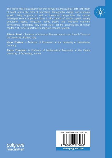 Produktbild: Human Capital and Economic Growth