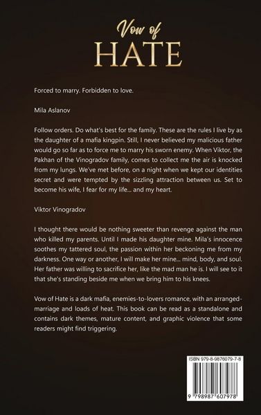 Produktbild: Vow of Hate