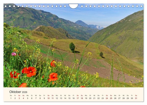 Produktbild: Entdecke Ecuador (Wandkalender 2026 DIN A4 quer), CALVENDO Monatskalender