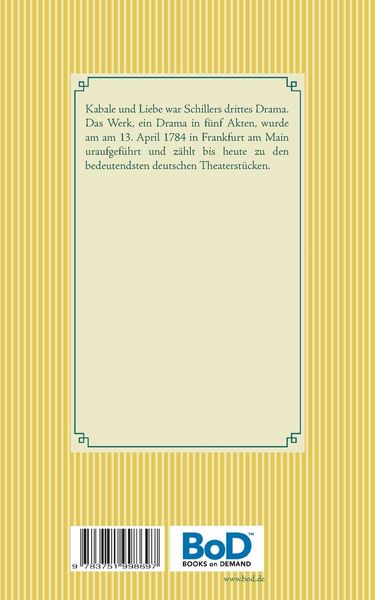 Produktbild: Kabale und Liebe