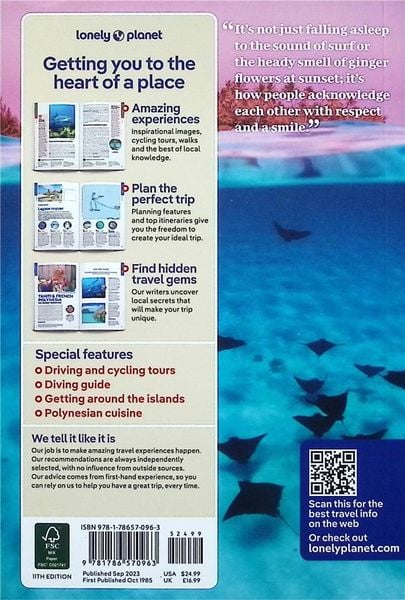 Produktbild: Lonely Planet Tahiti & French Polynesia
