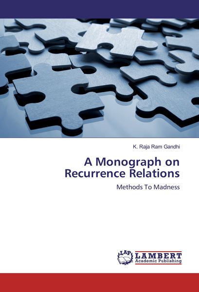 Produktbild: A Monograph on Recurrence Relations