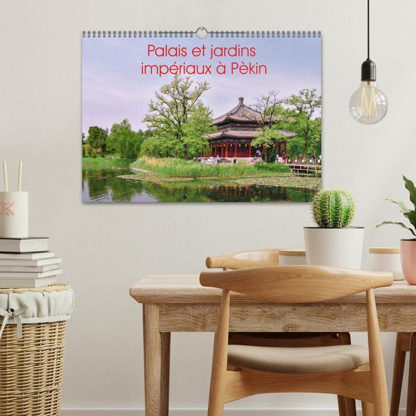 Produktbild: Palais et jardins imp&eacute;riaux &agrave; P&eacute;kin (Calendrier mural 2026 DIN A3 vertical), CALVENDO calendrier mensuel