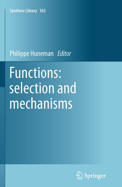 Produktbild: Functions: selection and mechanisms
