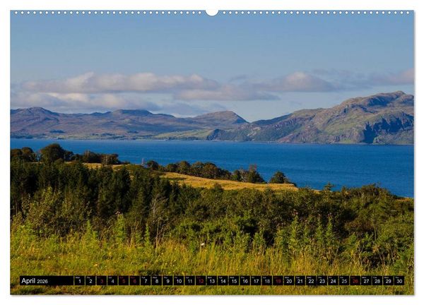 Produktbild: Mull, Staffa, Skye, Iona The Inner Hebrides (High Quality Premium Wall Calendar 2026 DIN A2 landscape),CALVENDO 12 Month Wall Calendar