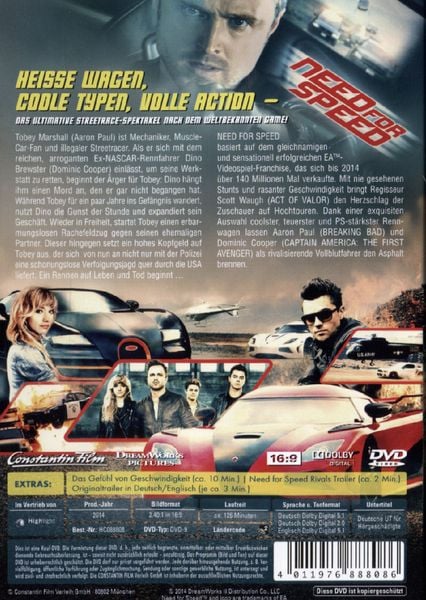 Produktbild: Need for Speed
