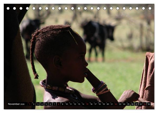 Produktbild: Faszination Afrika Himba (Tischkalender 2026 DIN A5 quer), CALVENDO Monatskalender