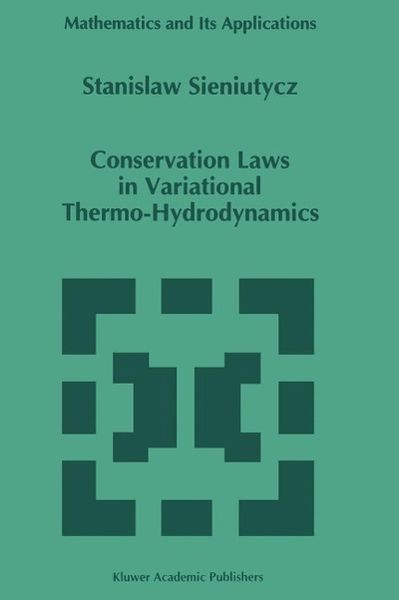 Produktbild: Conservation Laws in Variational Thermo-Hydrodynamics