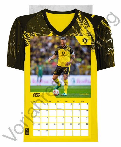Produktbild: BVB Trikotkalender 2027