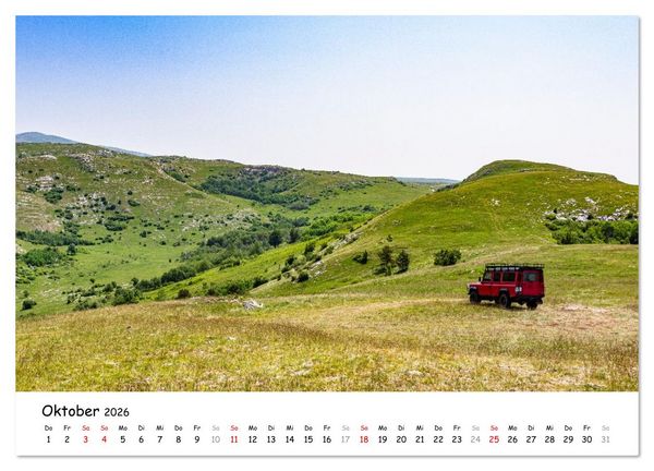 Produktbild: Wildpferde am Kruzi Plateau (Wandkalender 2026 DIN A3 quer), CALVENDO Monatskalender