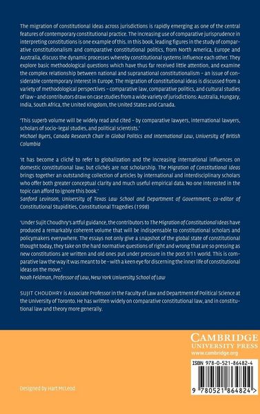 Produktbild: The Migration of Constitutional Ideas
