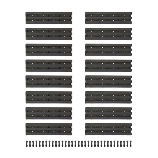 Produktbild: HTI-Living Gartenweg Nessa zum Ausrollen, 80teilig, grau
