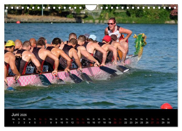 Produktbild: Drachenboot - MissionRome (Wandkalender 2026 DIN A4 quer), CALVENDO Monatskalender