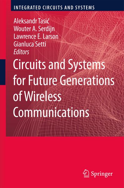 Produktbild: Circuits and Systems for Future Generations of Wireless Communications