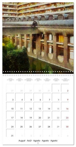Produktbild: Brutalist Architecture of London (Wall Calendar 2026 12 &times; 12 Inch) CALVENDO 12 Month Wall Calendar