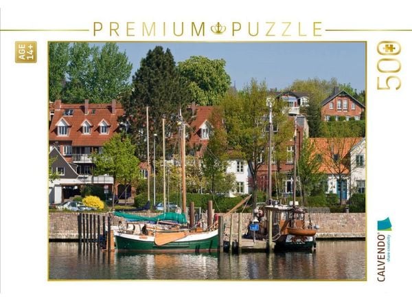 CALVENDO Puzzle Eckernförde - Borby | 500 Teile Lege-Größe 48 × 36 cm Foto-Puzzle für Erwachsene