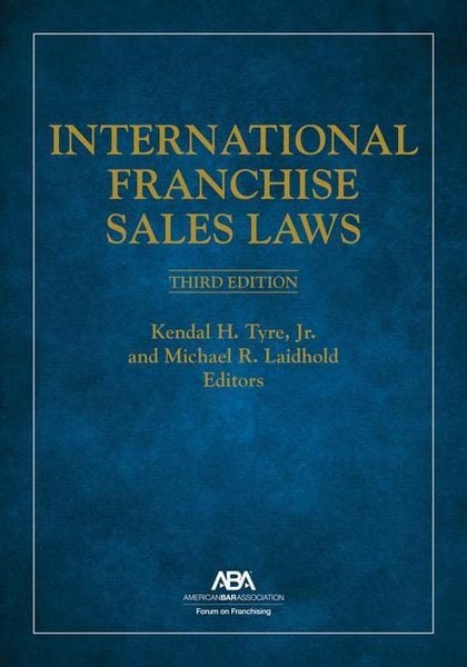 Produktbild: International Franchise Sales Laws, Third Edition