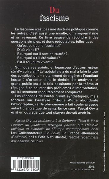 Produktbild: Du fascisme