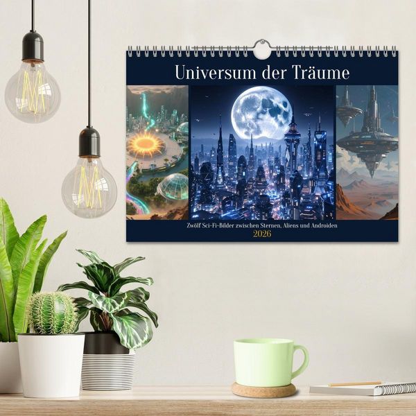 Produktbild: Universum der Tr&auml;ume (Wandkalender 2026 DIN A4 quer), CALVENDO Monatskalender