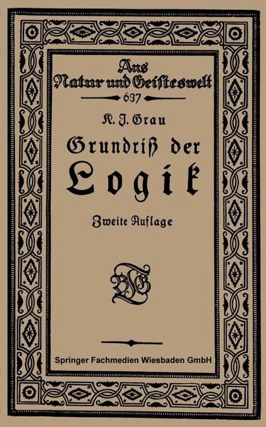 Produktbild: Grundri&szlig; der Logik