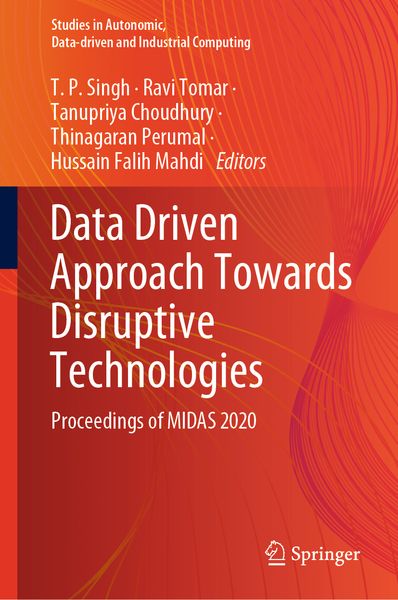 Produktbild: Data Driven Approach Towards Disruptive Technologies