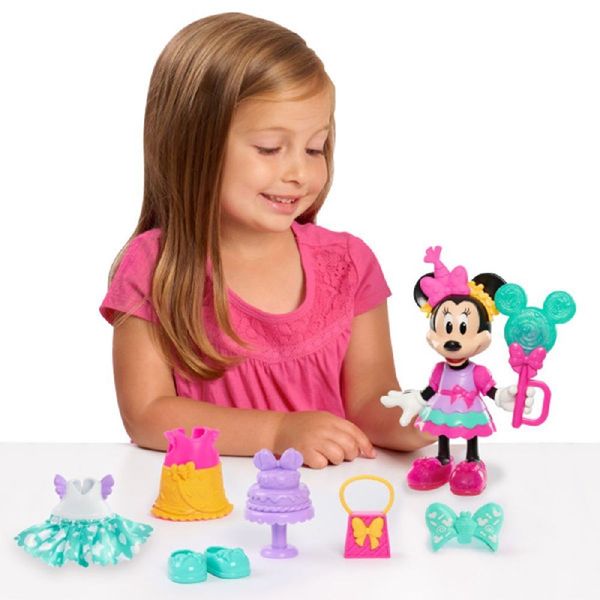 Produktbild: Minnie Mouse Fashion Doll With Case - Sweet Party