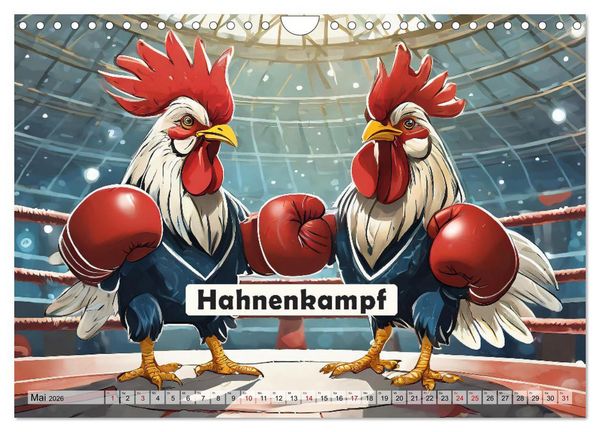 Produktbild: Wortw&ouml;rtlich - Tierische Spr&uuml;che (Wandkalender 2026 DIN A4 quer), CALVENDO Monatskalender