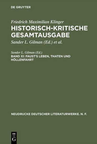 Produktbild: Faust's Leben, Thaten und H&ouml;llenfahrt