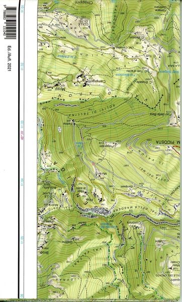 Produktbild: Tabacco Wandern 1 : 25 000 Valsugana - Tesino