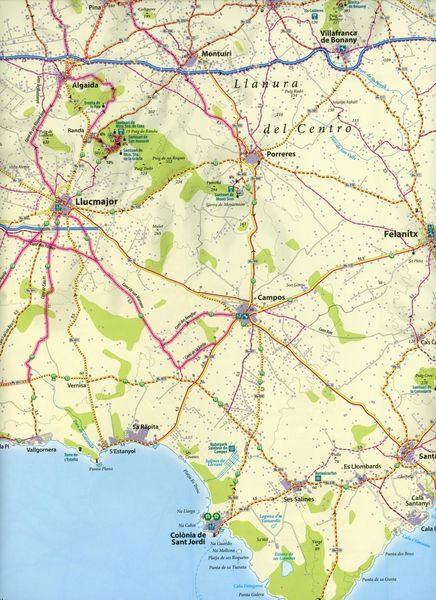 Produktbild: Rennradkarte Mallorca