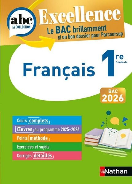 Produktbild: Fran&ccedil;ais 1re g&eacute;n&eacute;rale : bac 2026