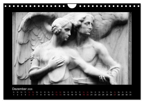 Produktbild: Die Engel von Melaten (Wandkalender 2026 DIN A4 quer), CALVENDO Monatskalender