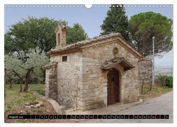 Produktbild: Assisi - Die Heimat des heiligen Franziskus und der heiligen Klara (Wandkalender 2026 DIN A3 quer), CALVENDO Monatskalender