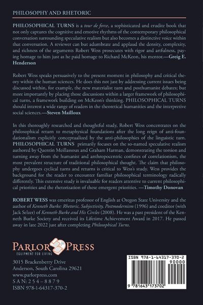 Produktbild: Philosophical Turns