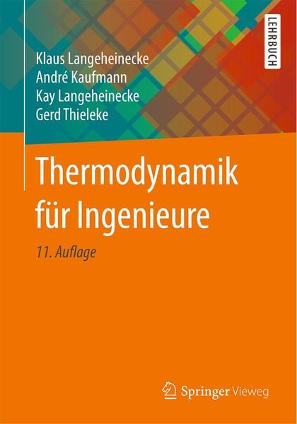 Produktbild: Thermodynamik f&uuml;r Ingenieure