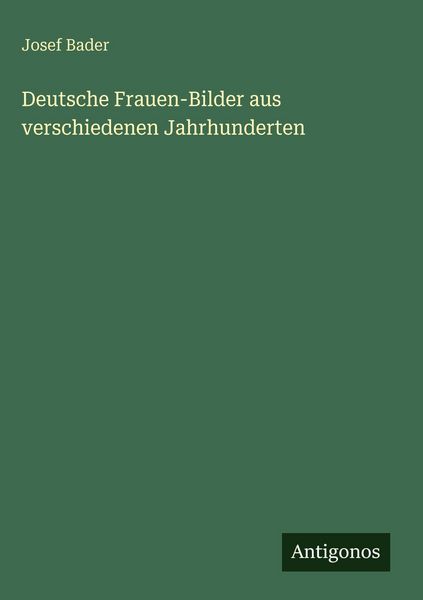 Produktbild: Deutsche Frauen-Bilder aus verschiedenen Jahrhunderten