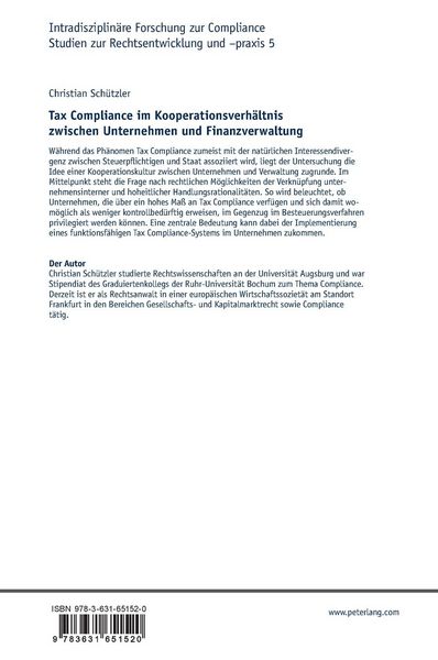 Produktbild: Tax Compliance im Kooperationsverh&auml;ltnis zwischen Unternehmen und Finanzverwaltung