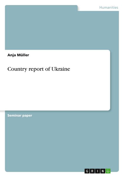 Produktbild: Country report of Ukraine
