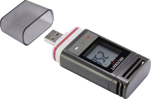 Produktbild: VOLTCRAFT DL-200 T DL-200T Temperatur-Datenlogger Messgr&ouml;&szlig;e Temperatur -30 bis +60 &deg;C PDF Funktion