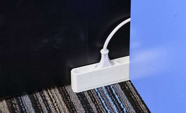 Produktbild: Sygonix SY-5806878 Steckdosenleiste 4fach Wei&szlig; Eurostecker 1St.