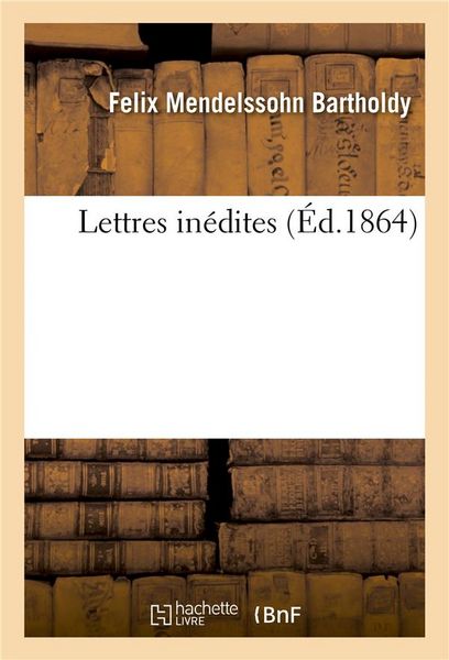 Produktbild: Lettres inedites