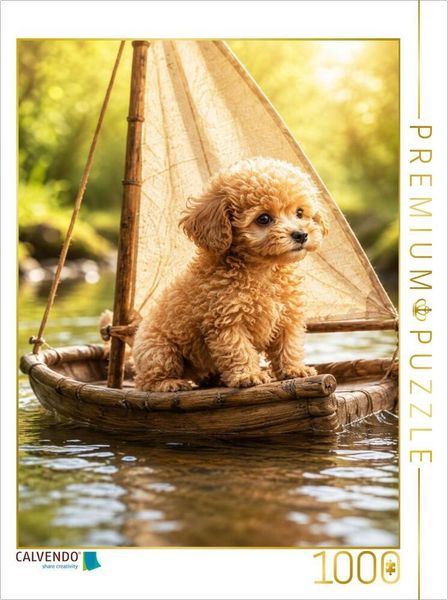 CALVENDO Puzzle Der kleine Seefahrer | 1000 Teile Lege-Größe 64 × 48 cm Foto-Puzzle für glückliche Stunden