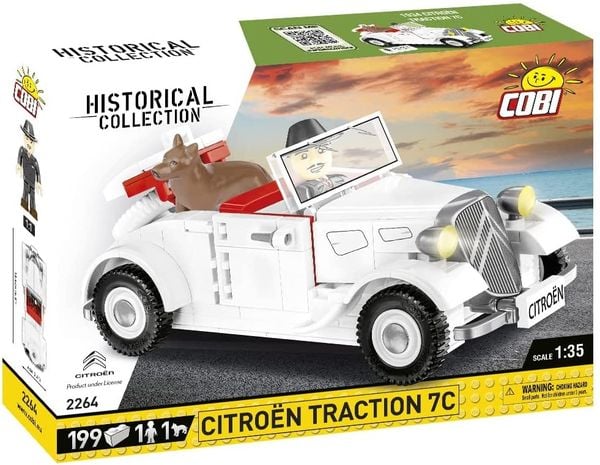 COBI 2264 - Historical Collection, Citroen Traction 7C Cabriolet, Bauset