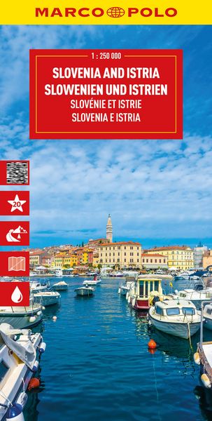 Slovenia and Istria Marco Polo Map, Sonstige von Marco Polo, MairDuMont, 978-3-575-02281-3