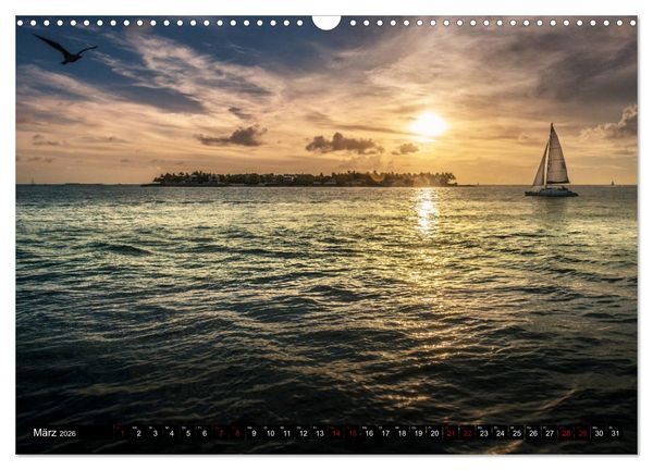 Produktbild: Florida. Der Sonne entgegen. (Wandkalender 2026 DIN A3 quer), CALVENDO Monatskalender