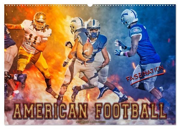 Produktbild: Faszination American Football (Wandkalender 2026 DIN A2 quer), CALVENDO Monatskalender