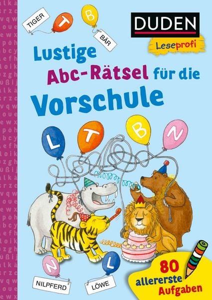 Produktbild: Duden Leseprofi &ndash; Lustige Abc-R&auml;tsel f&uuml;r die Vorschule