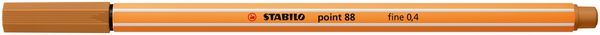 Produktbild: STABILO Point 88 ocker dunkel