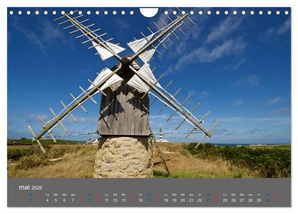 Produktbild: COULEURS d'OUESSANT (Calendrier mural 2026 DIN A4 vertical), CALVENDO calendrier mensuel