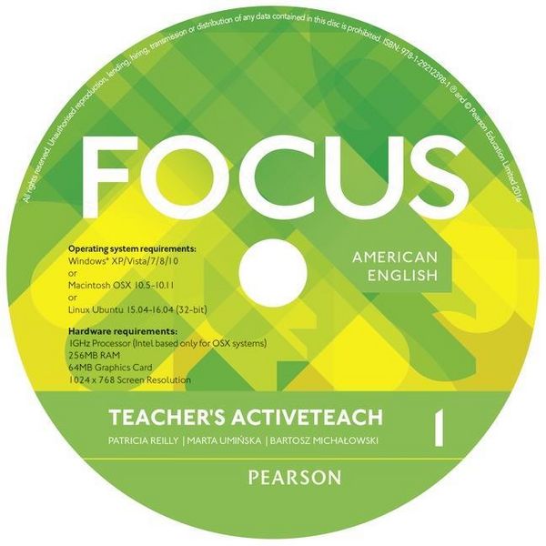 Produktbild: Focus AmE 1 Teacher's Active Teach